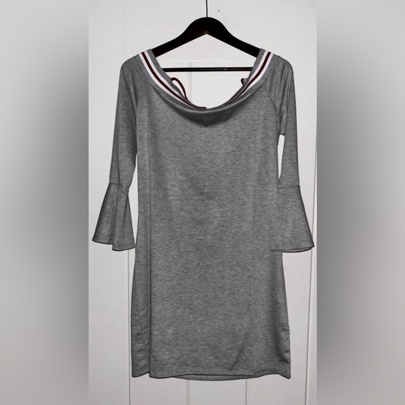 Venus Knit Mini Dress Boho Summer Nautical Beachy‎ Dainty Summer Women L - Picture 1 of 9